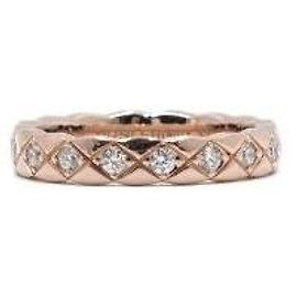 Chanel Bague Coco Crush avec diamant taille carat Marron