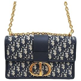 Dior Borsa a catena Montaigne Oblique Jacquard Multicolore