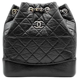 Chanel Gabrielle Rucksack Schwarz