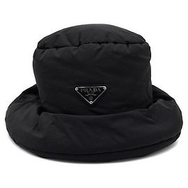 Prada Gesteppter Nylon-Bucket Hat in Schwarz für Damen Schwarz