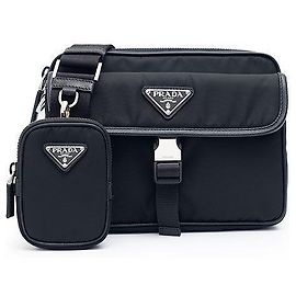 Prada Borsa a tracolla Re- Nylon Nero