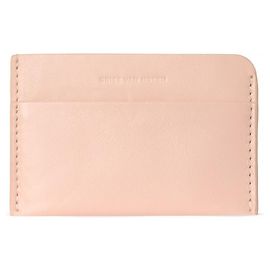 Rose Dries Van Noten Leather Card Case Red
