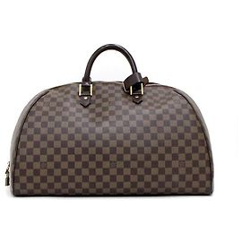 Louis Vuitton Saco Tote Riviera GM em Canvas Damier Ebene Multicor
