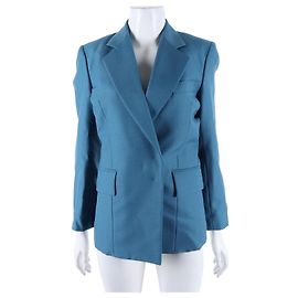 Céline Celine Jacke mit langen Ärmeln Blau