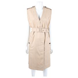 Colete longo Burberry Multicor