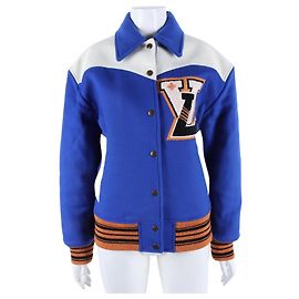 Giacca Bomber Louis Vuitton Blu
