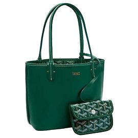 Goyard Borsa Anjou Mini Green Nero