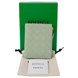 Bottega Veneta Intrecciato Wallet Green
