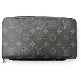 Carteira Longa Louis Vuitton Monogram Eclipse Preto