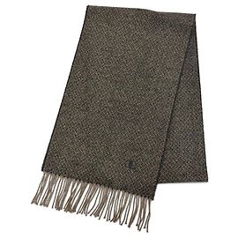 Stola lunga in cashmere marrone Chanel G18 Marrone