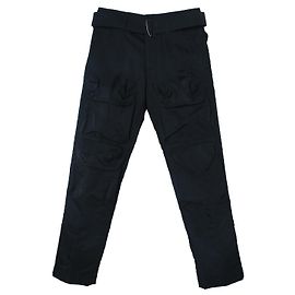Dries Van Noten Nylon PRESLEY Belt Cargo Pants Black