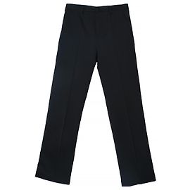 Dries Van Noten PELTO Viscose Wool Pants Black Black