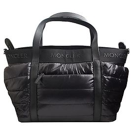 Moncler Borsa a tracolla e spalla imbottita nera Nero