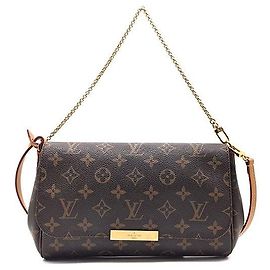 Louis Vuitton Monogram Favorite MM Borsa marrone Marrone