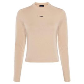 Jacquemus LE TSHIRT GROS GRAIN Marron