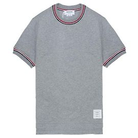 Thom Browne Camiseta de rayas de algodón Milano Multicolor