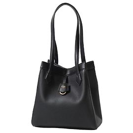 Fendi OrigAMI Ami Medium Lederhandtasche APZA Schwarz