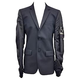 Givenchy Docking Blazer Wool Jacket Black Black