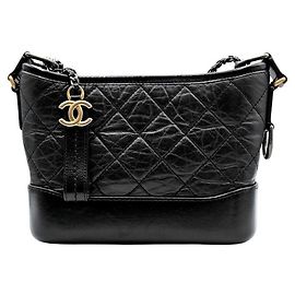 Chanel Borsa Hobo Gabrielle Small Nero