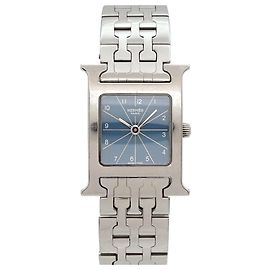 Hermès Reloj de pulsera para mujer Hermes H-Watch HH1 210 Blue Quartz Otro