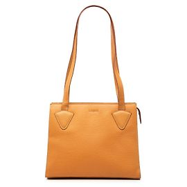LOEWE Yellow Leather Tote Yellow Mustard