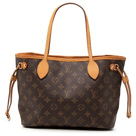 Louis Vuitton Brown Monogram Neverfull PM Brown