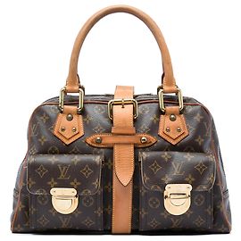 Louis Vuitton Brown Monogram Manhattan GM Marrom