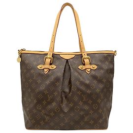 Louis Vuitton Brown Monogram Palermo GM Marrom