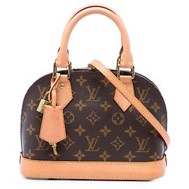 Louis Vuitton Brown Monogram Alma BB Marron