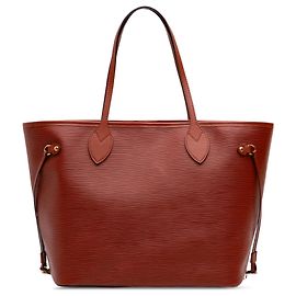 Louis Vuitton Brown Epi Neverfull MM Brown