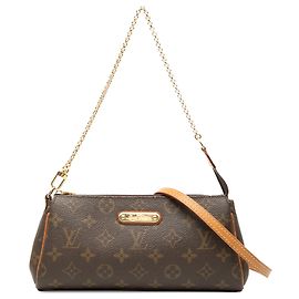Louis Vuitton Brown Monogram Eva Marrom