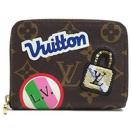 Monedero Louis Vuitton Monogram Castaño Monograma
