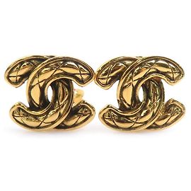 Orecchini a clip Chanel Gold D'oro