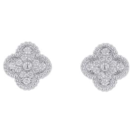 Van Cleef & Arpels Sweet Alhambra Diamond Earrings Other