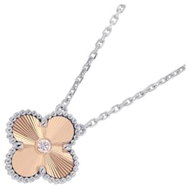 Collana Van Cleef & Arpels Alhambra Guilloché Diamanti Altro