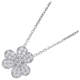 Collana Pendente Frivole Van Cleef & Arpels in Oro Bianco Altro