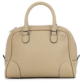 Sac à main en cuir Loewe Amazona 75 Beige
