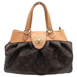 BOLSA DE MÃO LOUIS VUITTON BOETIE MM M45714 EM MONOGRAM CANVAS Marrom