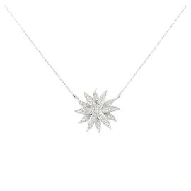 Autre Marque Colar de Diamantes Au750 Prata