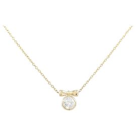 Autre Marque Collier en diamants Au750 Doré