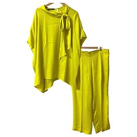 Autre Marque Carolina Herrera Silk Setup Yellow