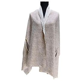 Autre Marque TAARA clothing Poncho Cardigan Beige Other