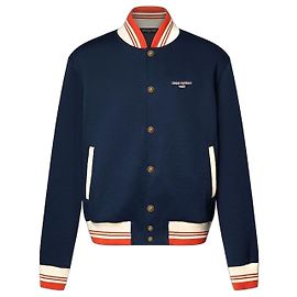 Louis Vuitton Elegante Varsity Jacke Regular Fit Blau