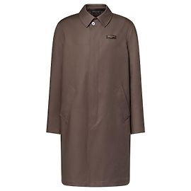Louis Vuitton Hybrid-Mantel mit Kapuze Regular Fit Braun