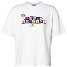 Louis Vuitton Signature Blocks T-Shirt White Weiß