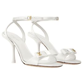 Louis Vuitton 6AM Sandalen Weiß Weiß