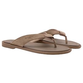 Louis Vuitton Sandali Sunset Thong Top Brown Marrone