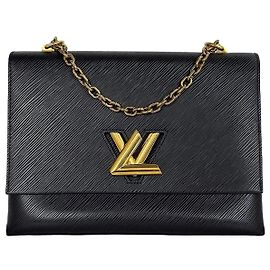 Louis Vuitton Twist Epi Chain Bag GM Black Noir