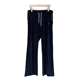 Céline Velvet Training Pants Navy (Size XL) Blue