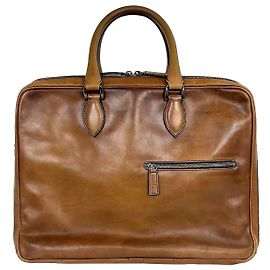 Berluti Pasta Small Brown Marrom